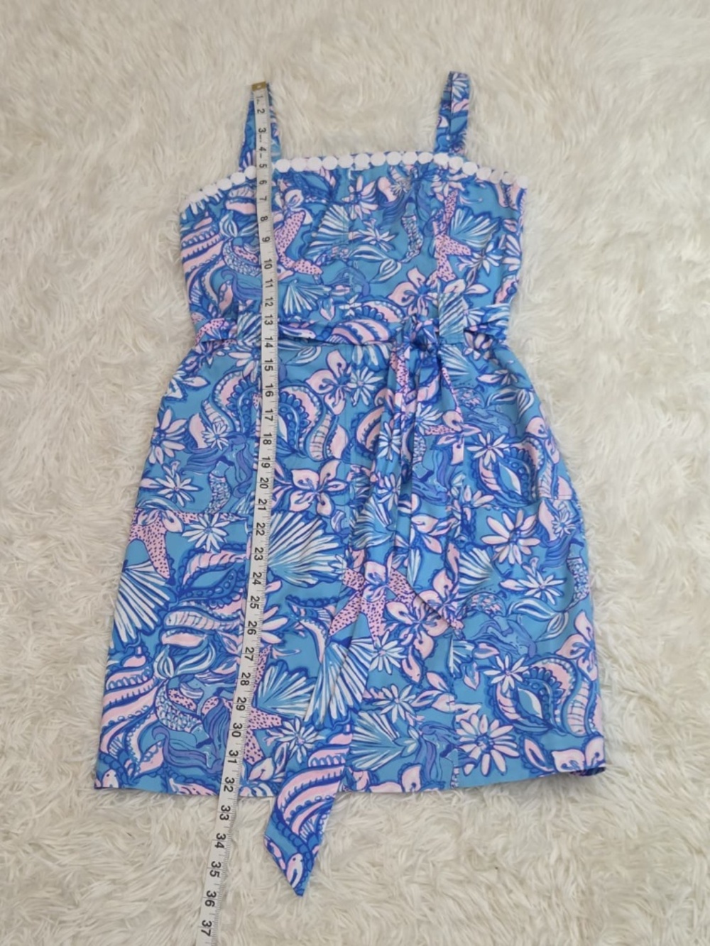 Lilly Pulitzer Kensington Dress (Sound The Sirens) - Picture 8 of 14